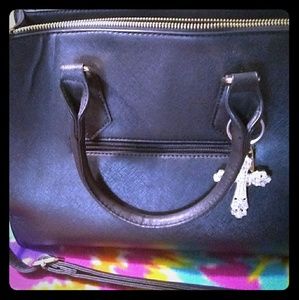 Black Leather Purse